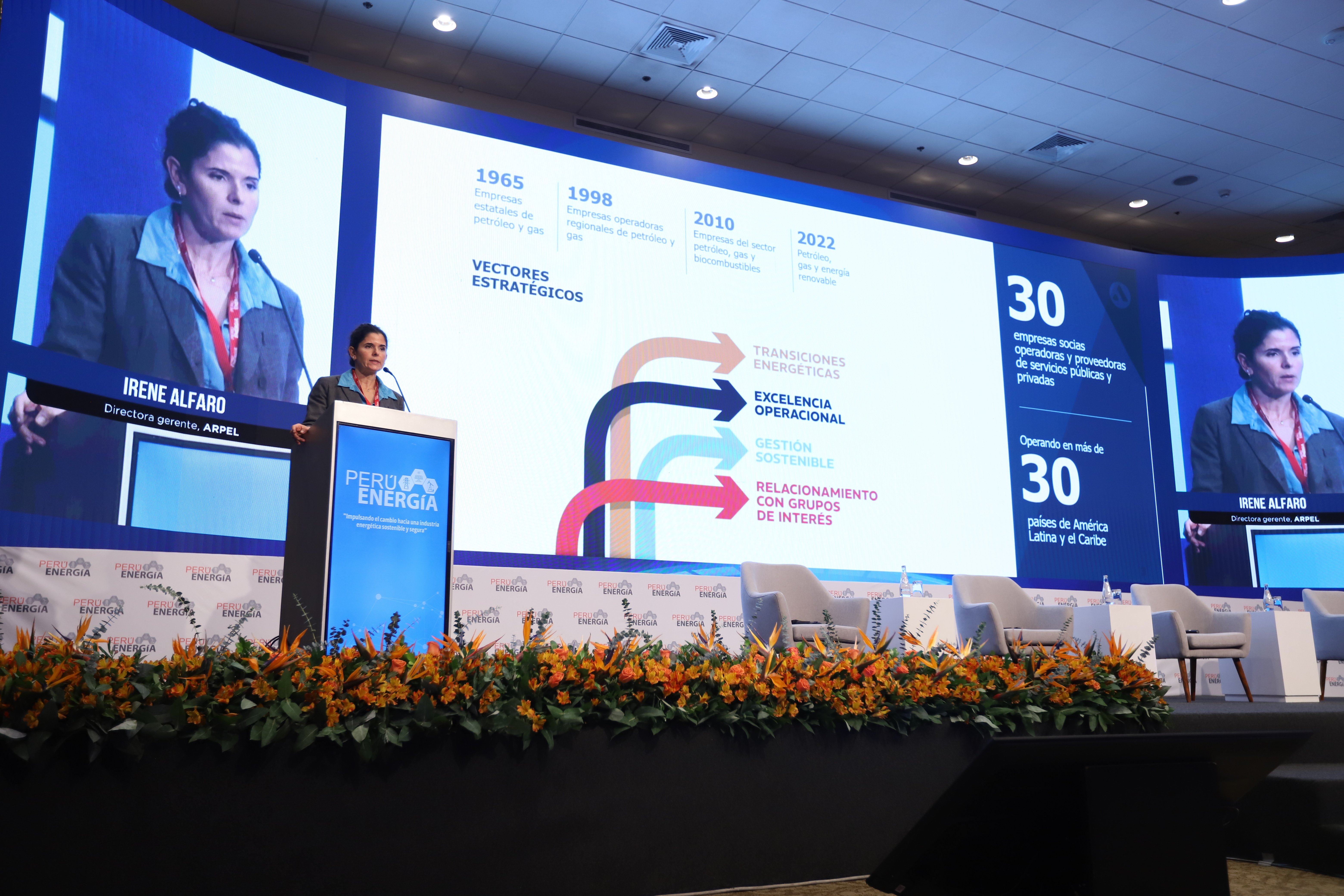 Presentation of White Paper on Just Energy Transitions at Peru Energy Congress