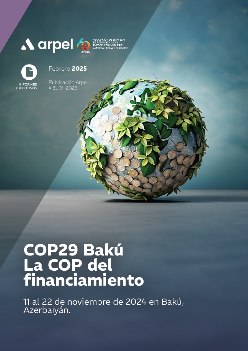 Informe Ejecutivo Arpel sobre Cambio Climático: COP29 Bakú