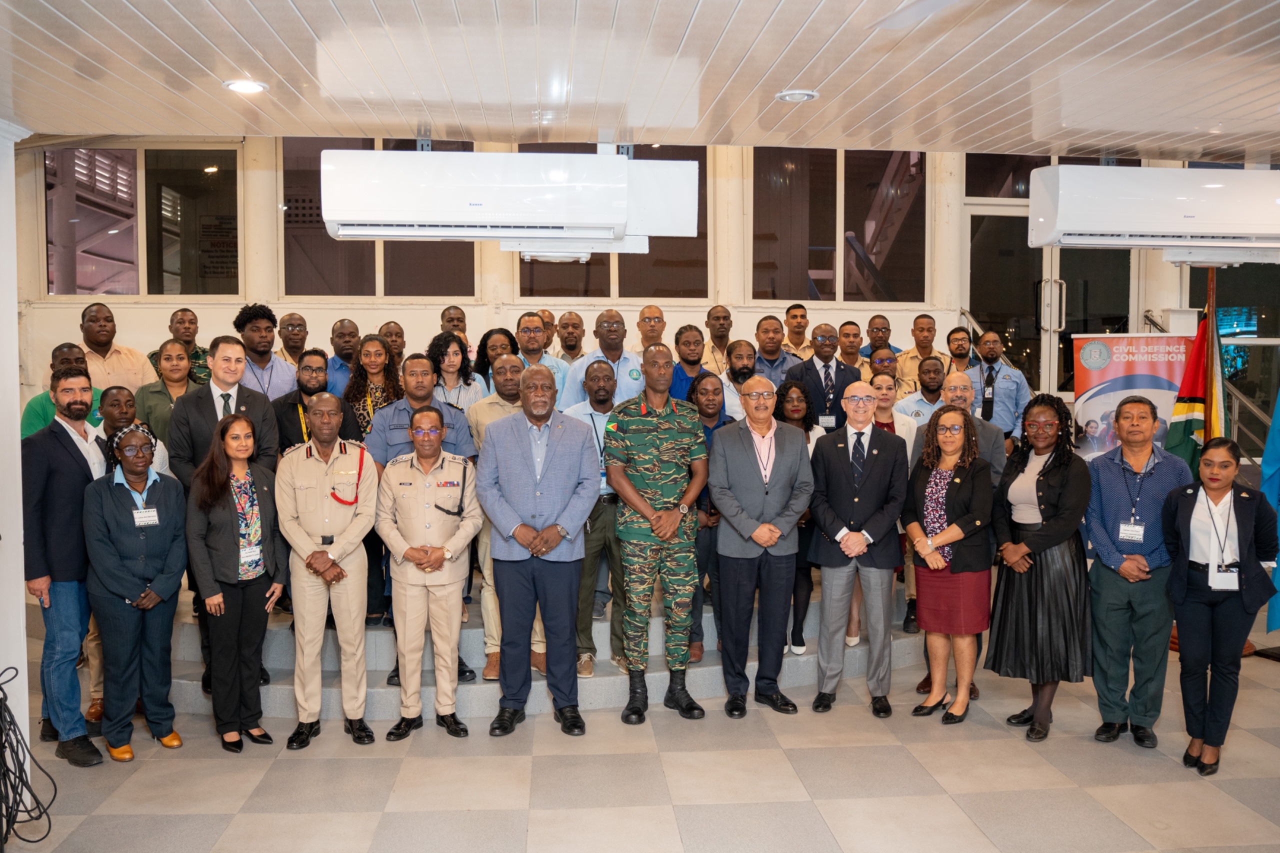 Presentación de RETOS en taller nacional en Guyana para fortalecer la preparación a derrames de hidrocarburos