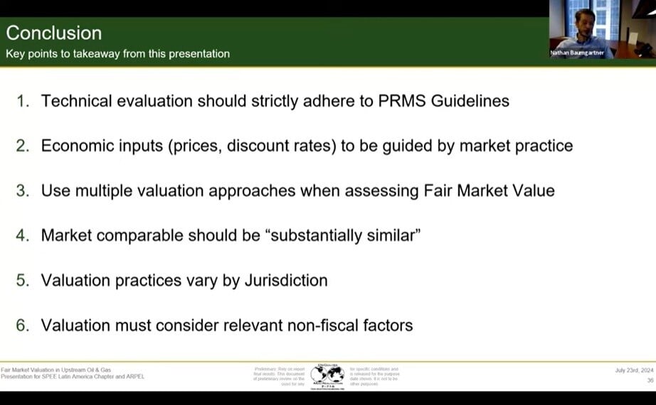 Webinar: “Fair Market Valuation in Upstream” by DeGolyer and MacNaughton