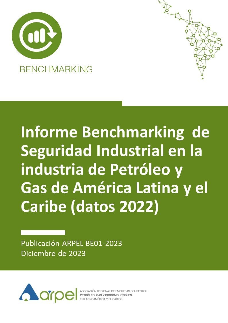 Informe ARPEL Benchmarking Seguridad Industrial (datos 2022)