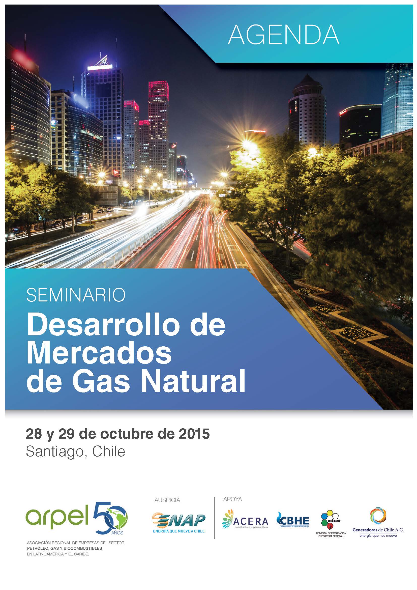 Seminario Desarrollo de Mercados de Gas Natural (2015)