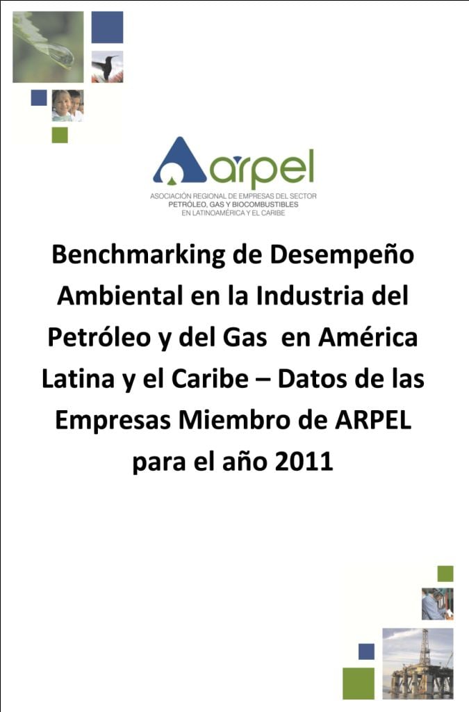 Informe ARPEL de benchmarking ambiental (datos de 2011)