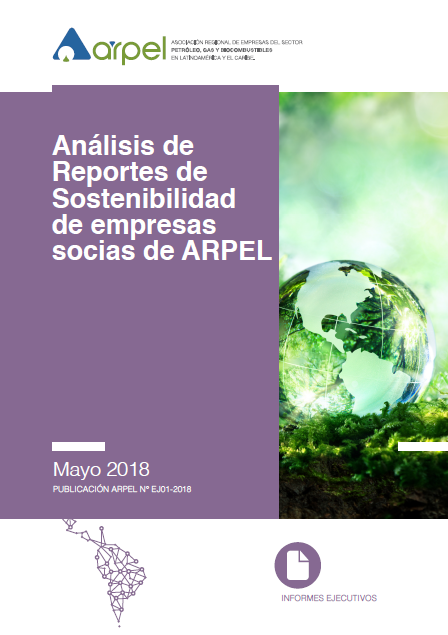 Analysis of the status of sustainability reporting in ARPEL member companies
